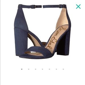 Sam Edelman Navy Suede size 8